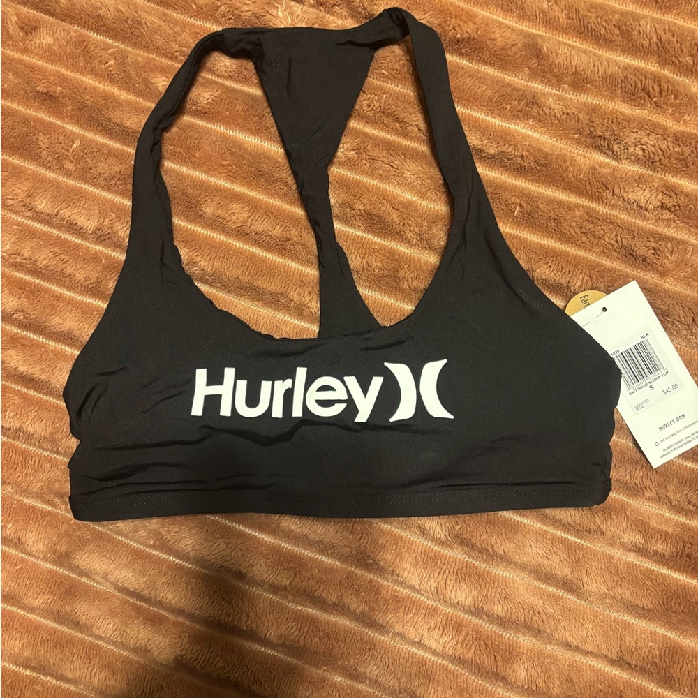 Hurley Women's Charcoal Sports Bra